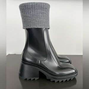 Chloé Betty Rain Boots - size 38